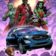 Illustration for article titled Somehow, the Official Vehicle of iGuardians of the Galaxy Vol. 2/i Is a Ford, and Not a Spaceship